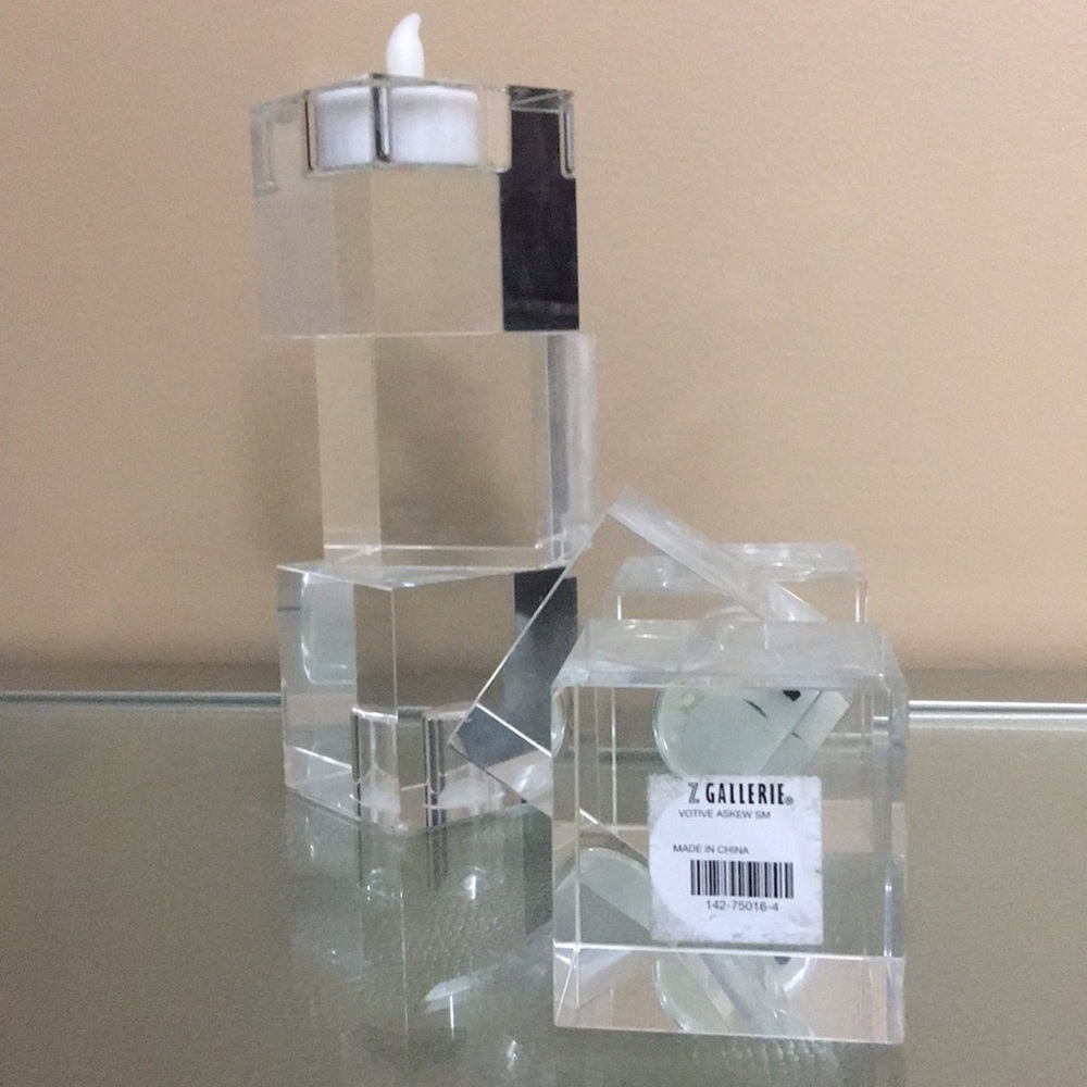 💕3for40💕Z Gallerie Votive Candleholders Set of 2 - Picture 9 of 10
